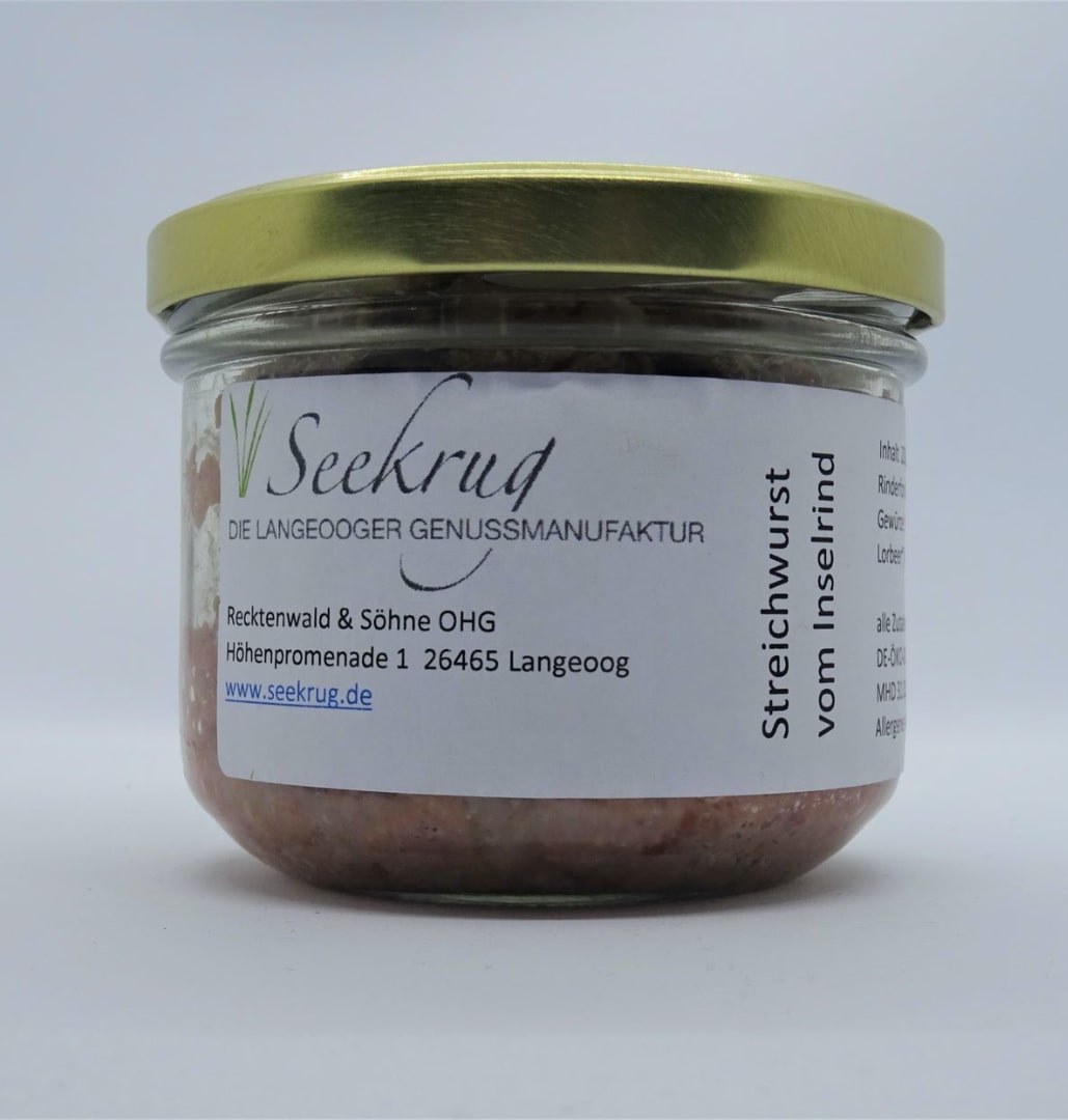 Streichwurst vom Langeooger Rind - 200g