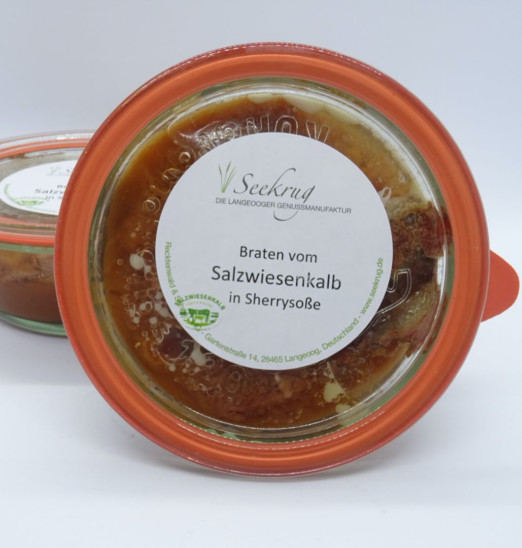 Braten vom Salzwiesenkalb  - 230g
