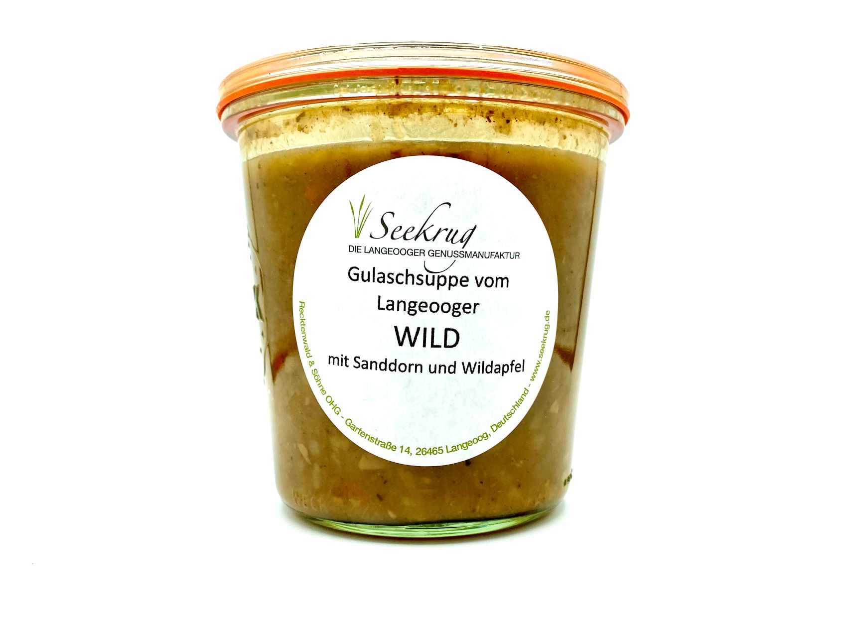 Gulaschsuppe vom Langeooger WILD - 500g  